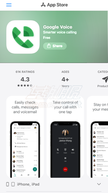 苹果下载 Google Voice App Google,Google Voice注册,Google Voice教程,Google Voice账号购买,GV账号购买,美国电话号码,美区Google账号,Google Voice使用指南,Google Voice常见问题,Google Voice保号技巧,Google Voice风控,免费美国号码,Google Voice激活,Google Voice官网