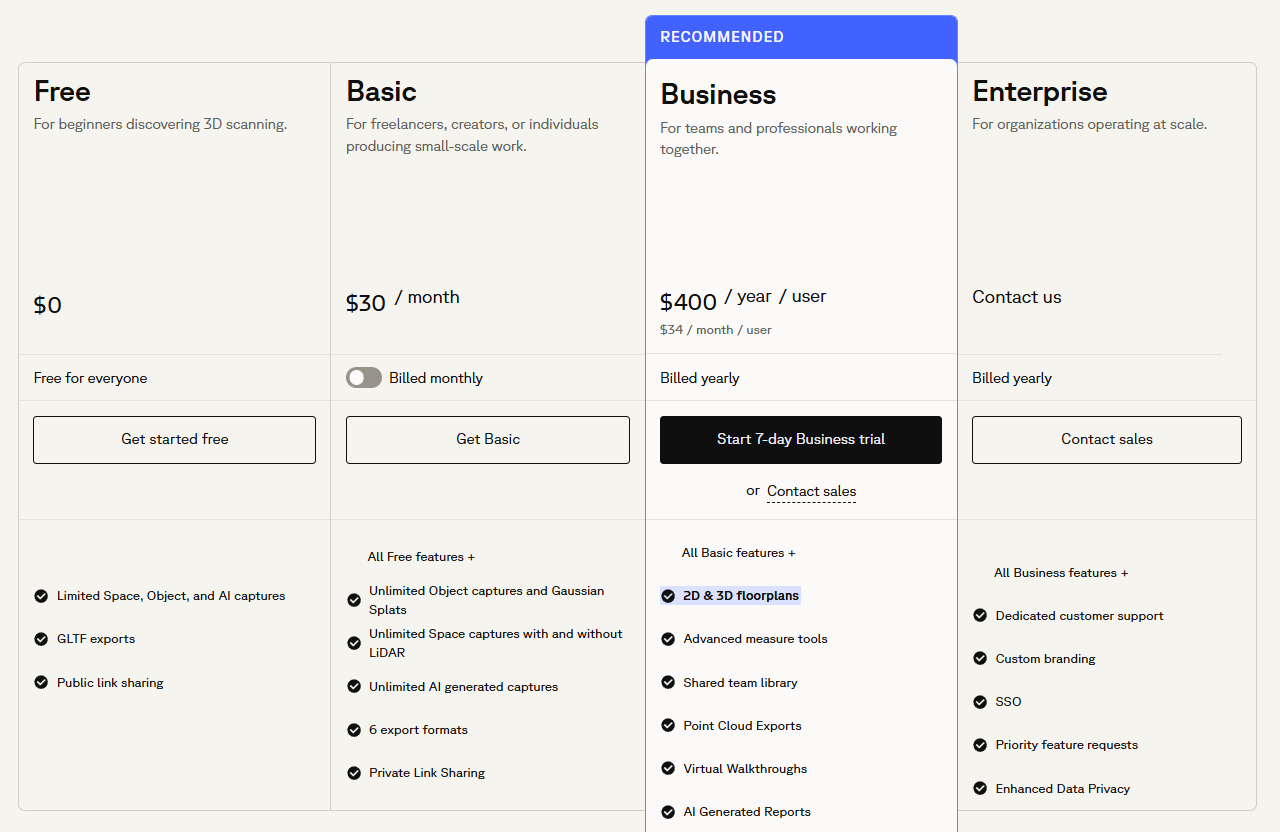 Polycam,Polycam会员,Polycam Basic,Polycam会员订阅,3D扫描应用程序,Polycam使用,Polycam代购