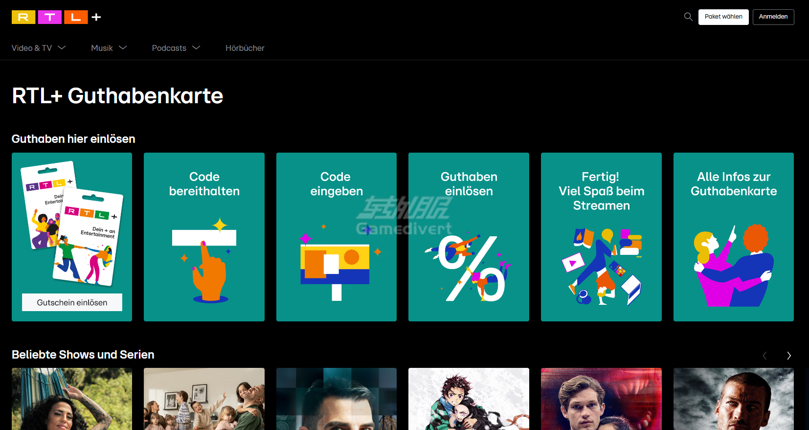 RTL+, RTL+礼品卡,RTL+ Gift Card, RTL+ Gutschein, RTL+ 礼品卡（德国）, RTL+礼品卡购买, Buy RTL+ Gift Card, RTL+礼品卡兑换, RTL+ Premium Gift Card, RTL+ 会员礼品卡, RTL+ 礼品卡兑换码