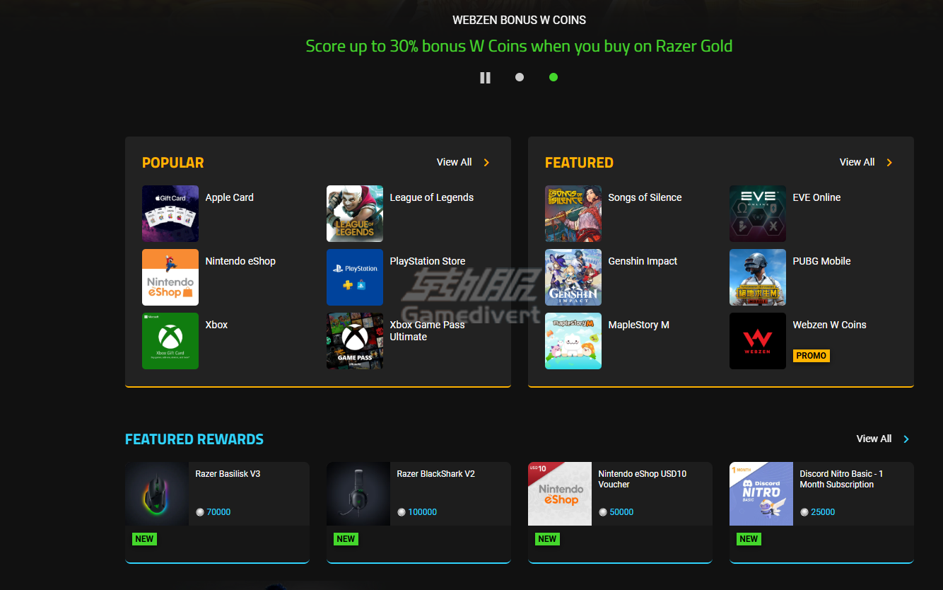 Razer Gold 礼品卡 Razer Gold 礼品卡2.png
