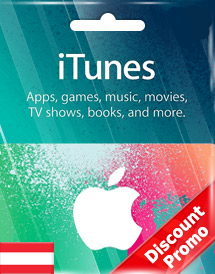 苹果iTunes礼品卡 苹果ID充值 App Store兑换码/点卡 (奥地利)