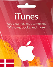 苹果iTunes礼品卡 苹果ID充值 App Store兑换码/点卡 (丹麦)