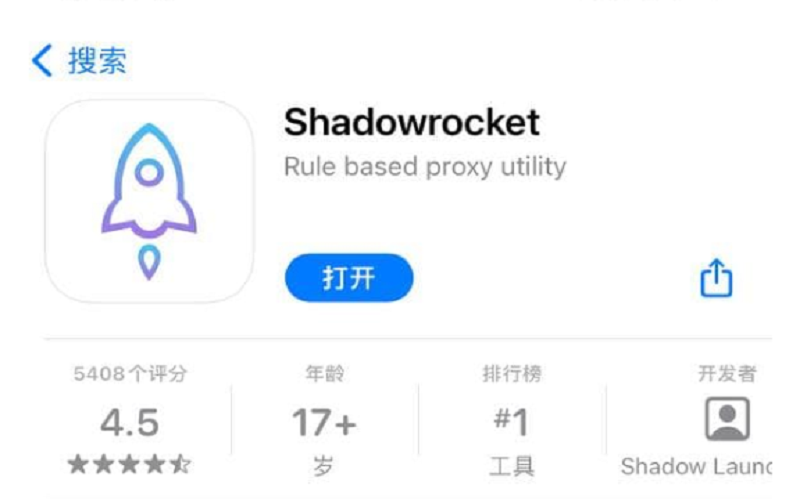 苹果ios小火箭(Shadowrocket）超详细下载使用安装订阅图文教程