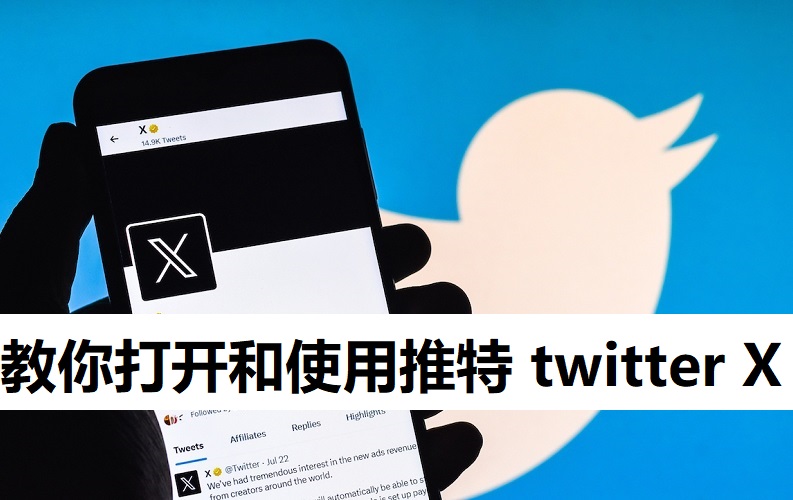 3步骤必学会打开和使用推特 twitter X 小蓝鸟【宝藏教程】