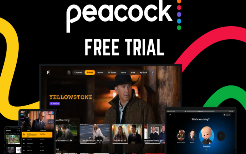 peacock TV Premium plus无广告会员 店内定制会员服务（无广告/独享